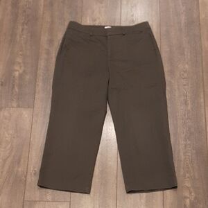 Dockers Ideal Fit Gray Cropped Pants